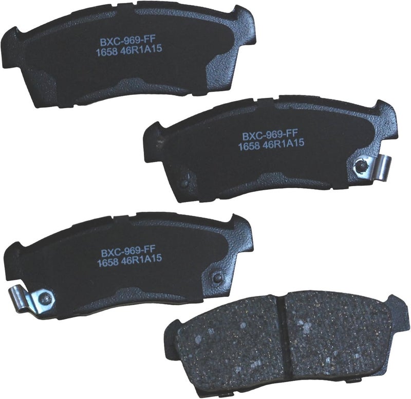 Bendix Premium SBC1658 Ceramic Front Brake Pads for Mitsubishi i-MiEV 2012, i-MiEV 2014, i-MiEV 2016, Suzuki Ignis 2020-2018 - Image 1